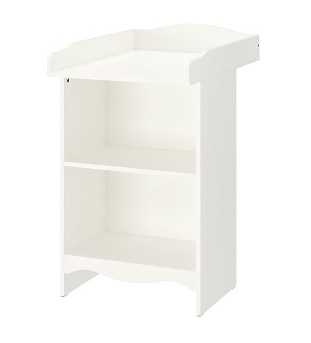 Estante/Trocador SMÅGÖRA + Muda-fraldas VÄDRA + Cestos ÖNSKLIG