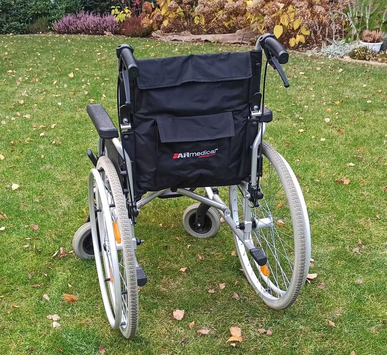 Wózek inwalidzki lekki,aluminiowy ARmedical ERGONOMIC AR-300