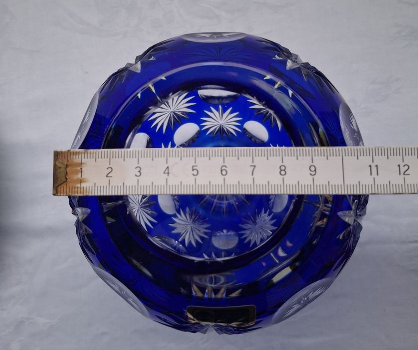 Вази кольоровий кришталь