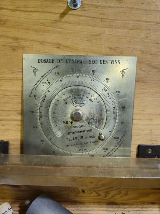 Análise Vinho Destilador Ebuliómetro DUJARDIN