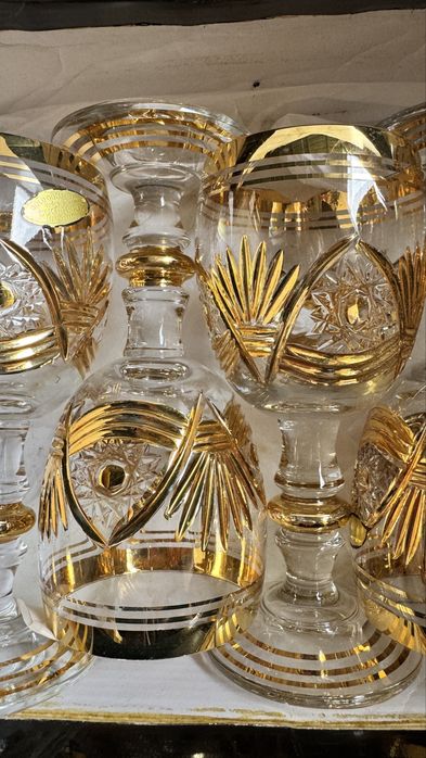 Kieliszki zdobione Sugar Co