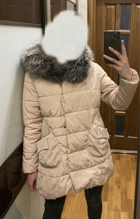 Зимний пуховик, куртка женская