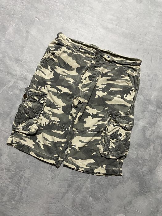 camo shorts камо шорти Y2k sk8 ск8 opium archive rap реп short камуфляж