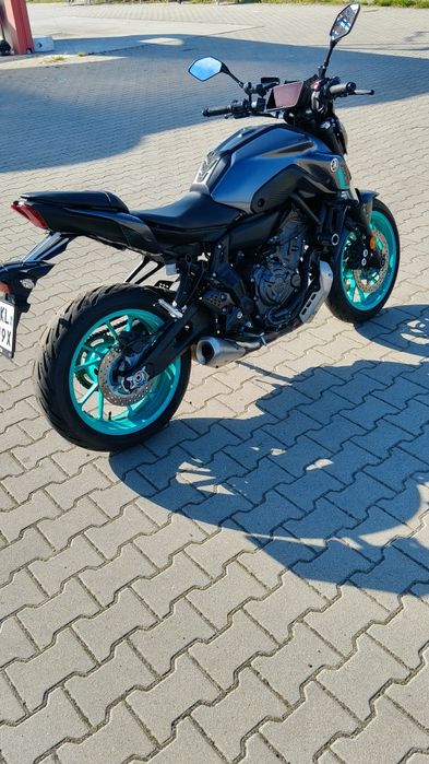 Yamaha Mt 07 kat A2   35kw gwarancja niski przebieg
