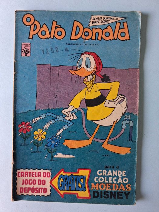 Lote Zé Carioca e Pato Donald , brasileiras dos anos 70