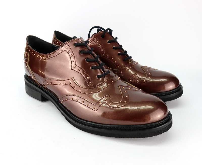 Buty skórzane DANIEL HECHTER PARIS 40 26,5 cm NOWE