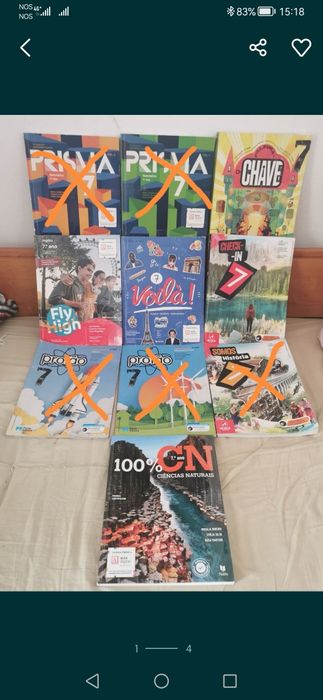 Vendo Livros Escolares 7°ano
