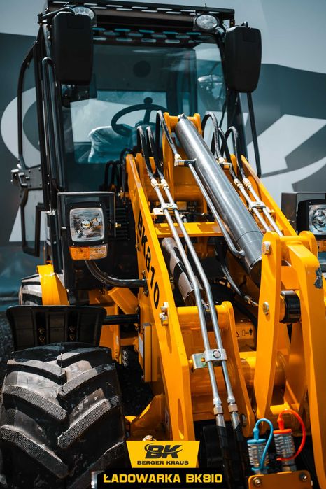 Ładowarka kołowa Berger Kraus BK810 kabina silnik Kubota
