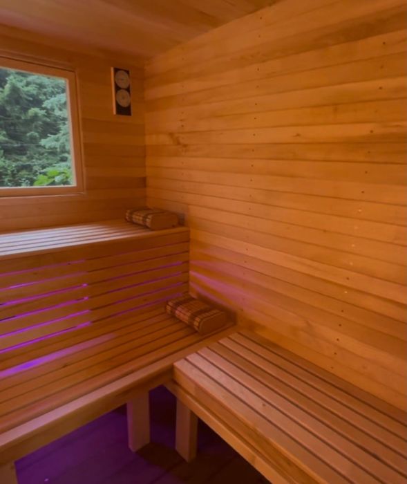 Górski Drewniany Domek w lesie termy sauna SPA las góry jezioro