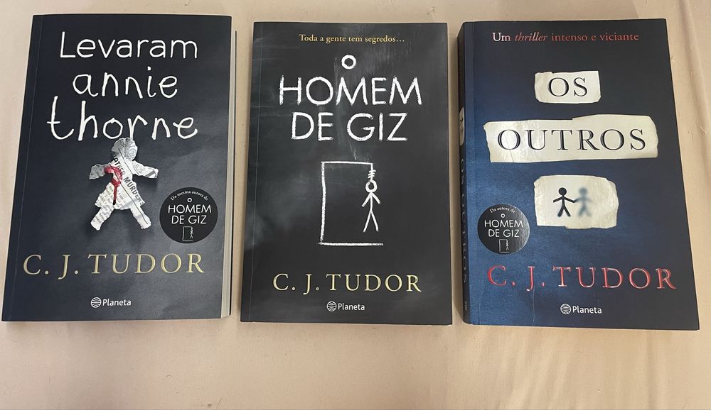 Livros de C.J. Tudor – Livros de suspense em ótimo estado!