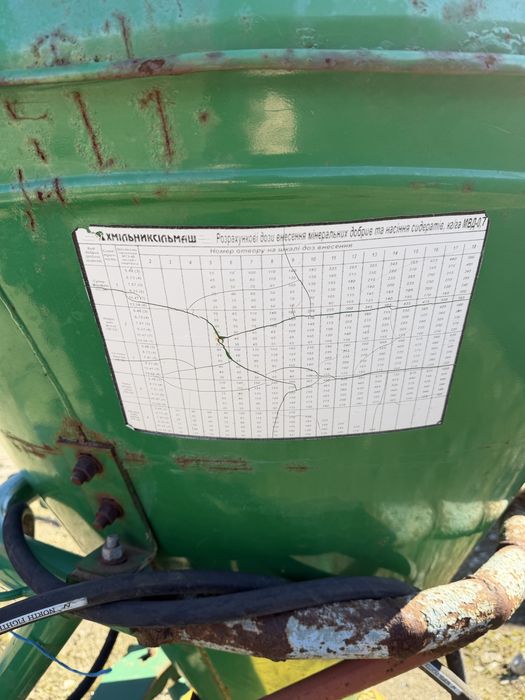 Розкидач мінеральних добрив МВД - 0.7