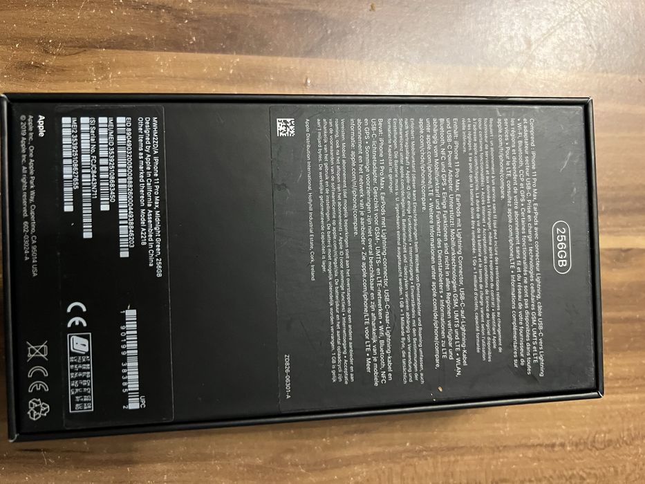 Iphone 11 pro max 256