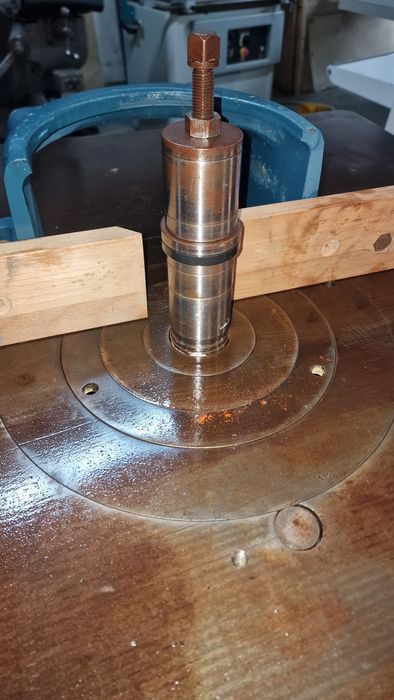 Tupia griggio veio 40 mm maquinas de carpintaria
