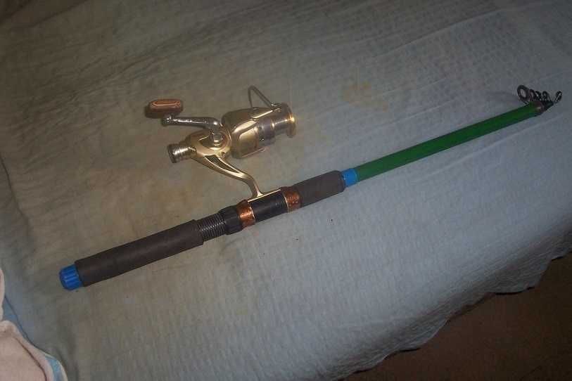 Wędki teleskopowe zestaw z kołowrotkiem - opis Wysyłka GRATIS