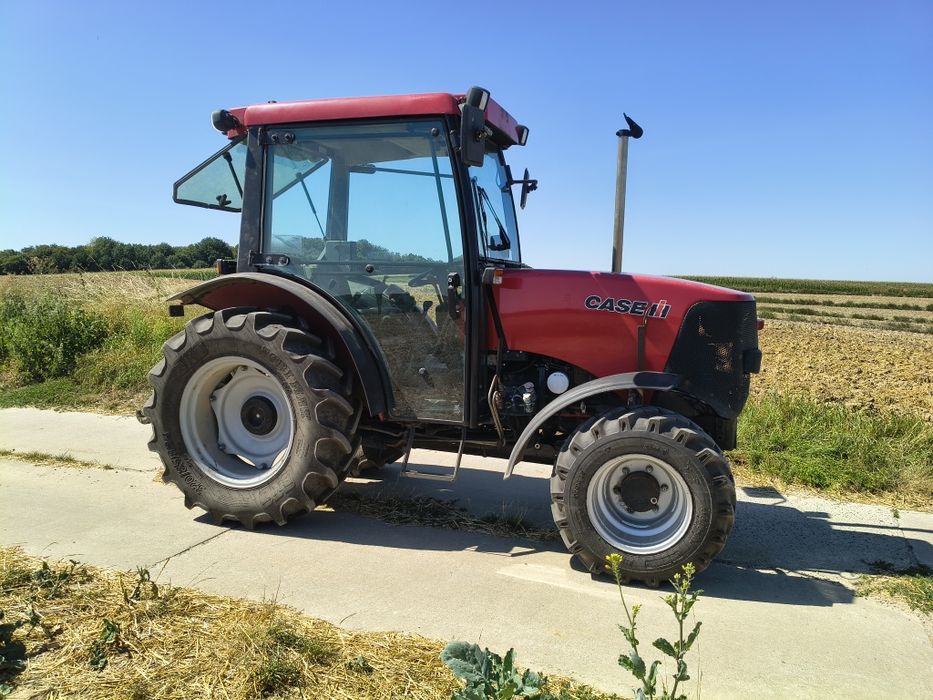 Case IH 2100V 55koni 3cyl chłodzony powietrzem sadowniczy Deutz same Lamborghini wąski ogrodniczy traktor