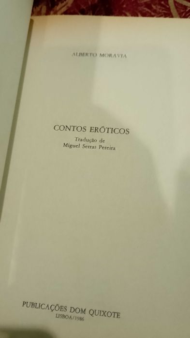 Contos Eróticos - Alberto Moravia