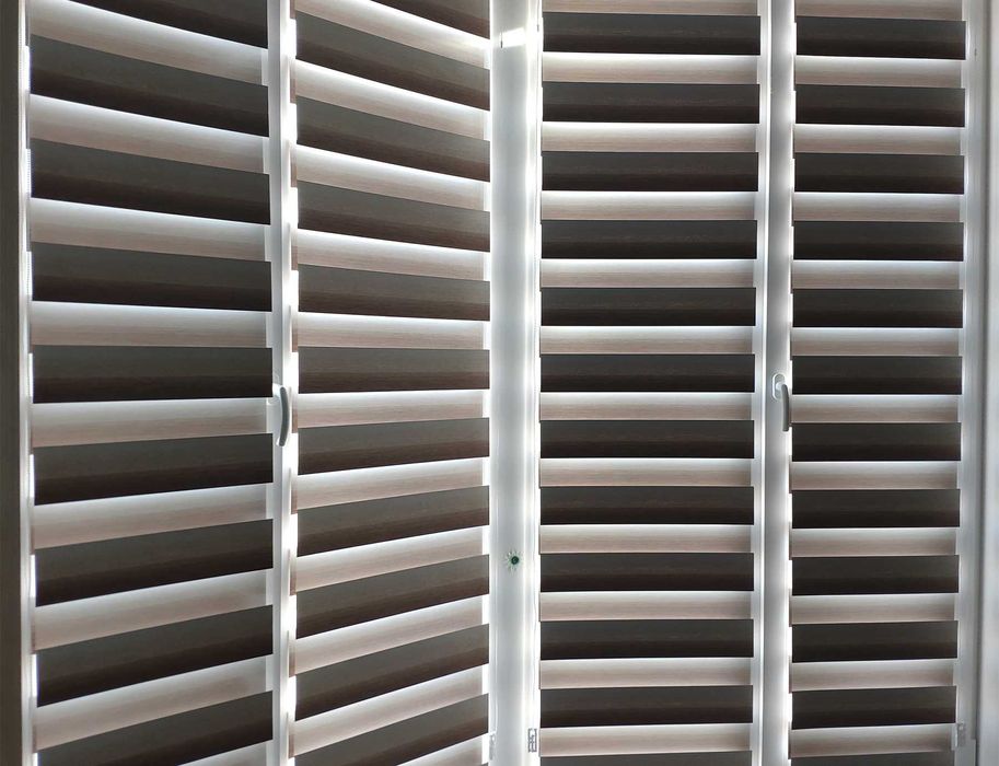 Рулонные шторы от солнца и взглядов! Римские шторы Жалюзи день ночь G1