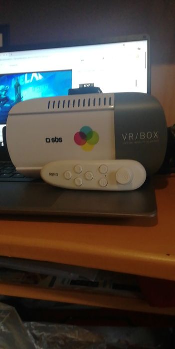 Óculos virtual reality glasses+wireless controller