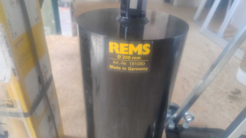 REMS PICUS SR wiertnica + stojak  REMS TITAN + koronki fi 82, 132 i 200mm