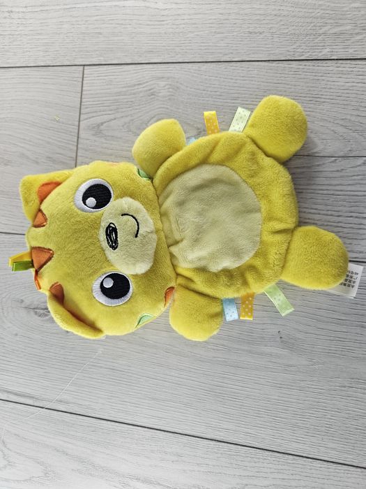 Zabawka maskotka szeleszcząca żólta