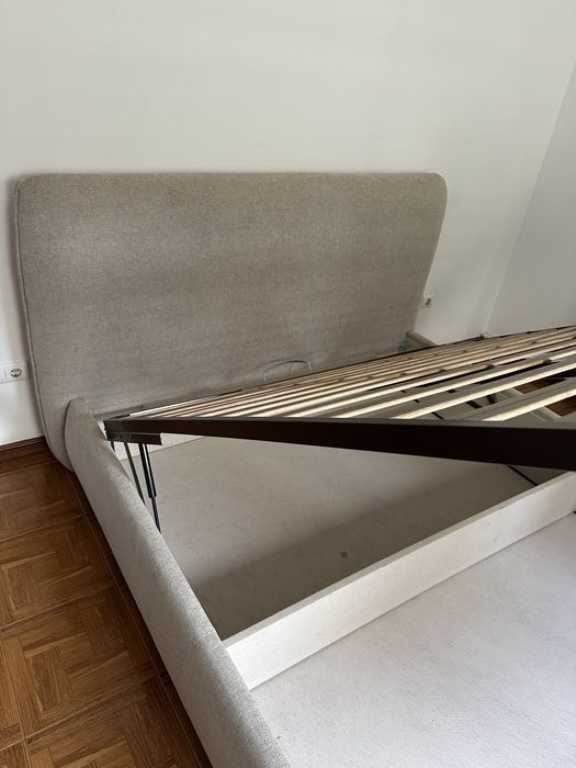 Cama de Casal - Colchao 160x200 com Estrado Elevatorio