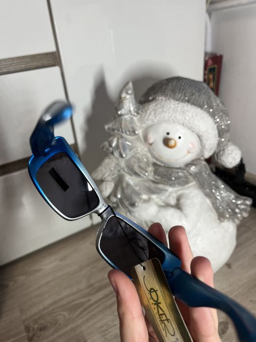 Dziexiece niebieskie okulary przeciwsloneczne