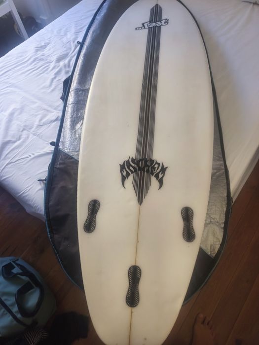 Prancha Lost el patron 6"2 37,5lt + capa ocean earth