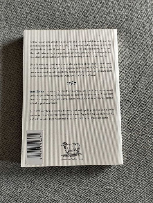 Livro "A prisão" de Jesús Zárate
