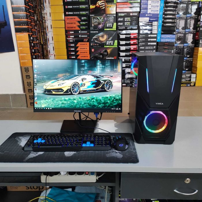 Ігровой Компютер ПК Intel i5-6500, RX 570 4GB, 16GB DDR4, SSD 512GB