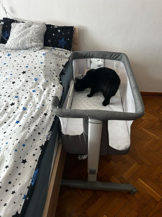 Łóżeczko dostawne, kołyska lionelo aurora