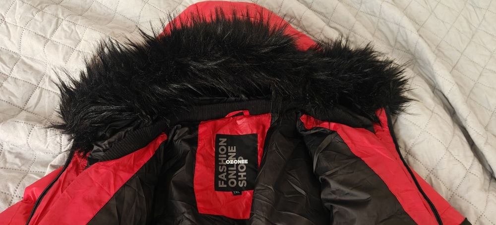Płaszcz pikowany kurtka zimowa Ozone 2XL