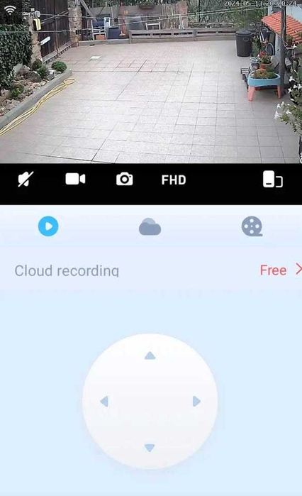 Kit câmera externa a bateria e painel solar