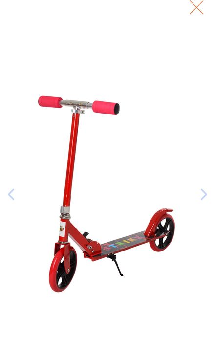 Самокат дитячий двоколісний iTrike зелений (SR2-010-40)