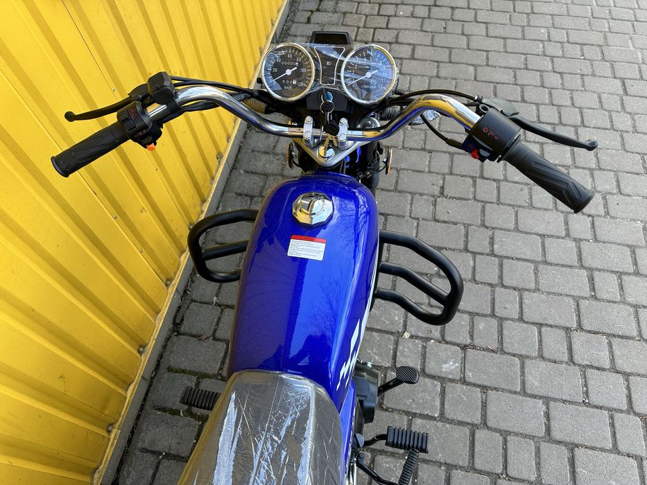 Новий мотоцикл Forte Alfa FT125-2 2025р. | 153FMI(8к.с.) +дуги +кофр