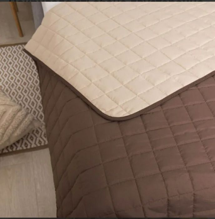 Покривало стьобане "Дует" TM VILUTA. Різні кольори.