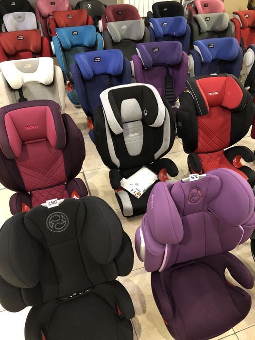 Магазин автокрісел б/в Britax Romer Cybex Recaro Maxi Cosi Chicco