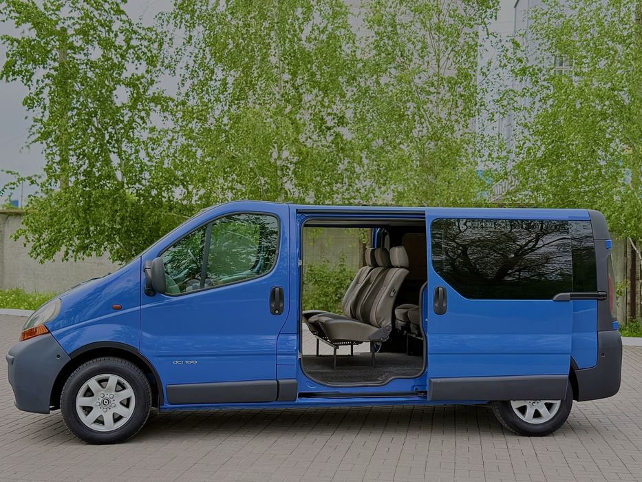 Renault Trafic 1.9 Turbo Dizel 9 Місць Пасажир Оригінал! ДОВГА База Extra Long