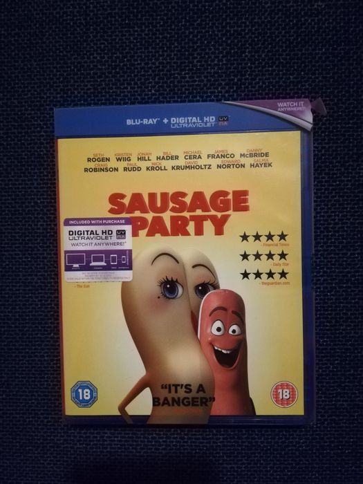 Blu-ray of the movie "Sausage Party" - Special Edition (Free Shipping)