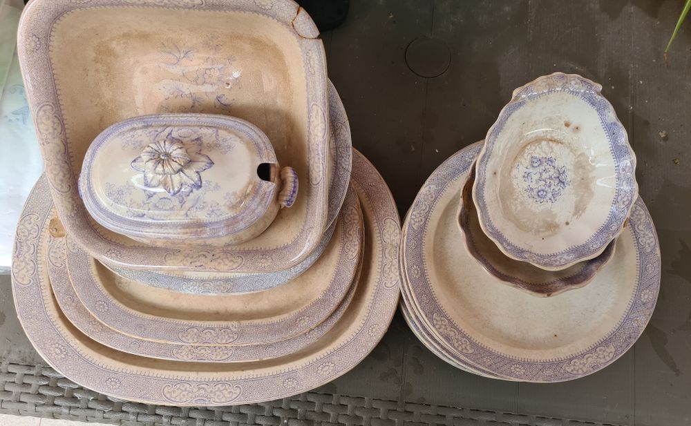 Loiça antiga davenport para ceder