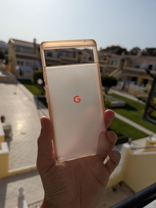 Google Pixel 6 original fabric case (cotton candy)
