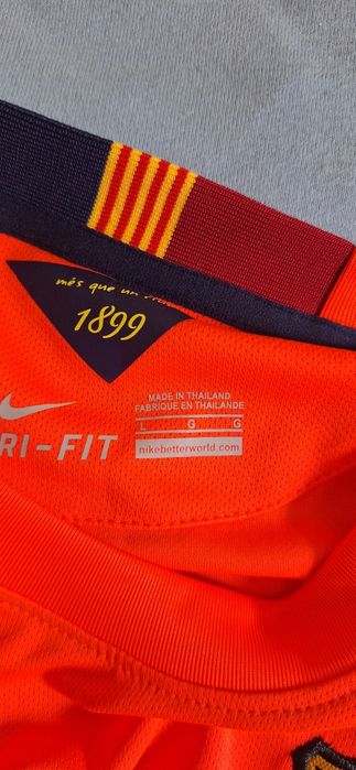 Koszulka piłkarska Messi Barcelona Nike 2014/2015 r.L Nowa