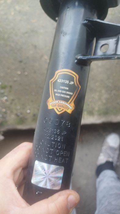 amortecedores novos nunca usados