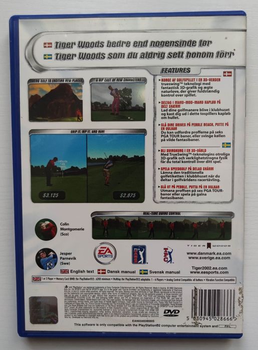 Gra Tiger Woods PGA Tour 2002 PlayStation 2 (PS2)