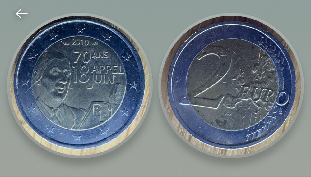 Moeda 2 Euros Discurso 18 Junho 2010