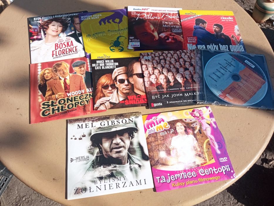 Zestaw filmów DVD