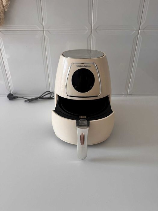 Fritadeira Airfryer Vintage Cuisine Creme – 2,8L / 1300W