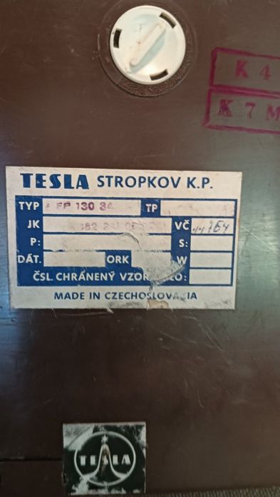 Telefone vintage laranja