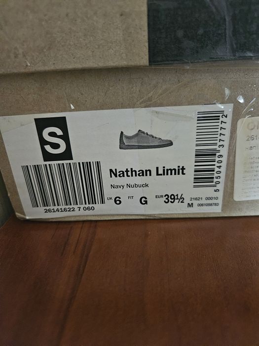 Нові Туфли, кросівки, сліпси Clarks Nathan Limit 39 розмір