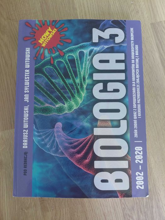 Zbiór zadań biologia Witowski wraz z odpowiedziami