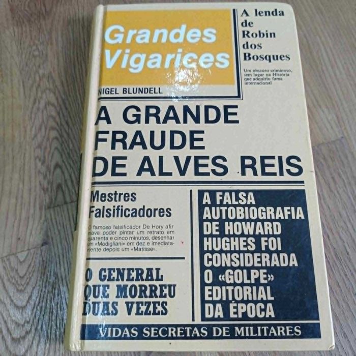 livro A grande fraude de Alves Reis